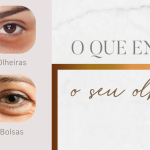 região dos olhos